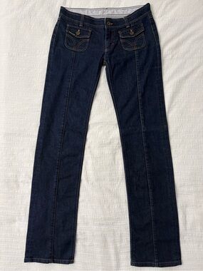 EUC Dolce & Gabbana Dark Blue Straight Leg Jeans